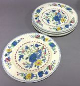 Six Mason plates