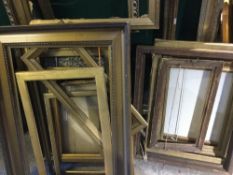 A quantity of various frames,