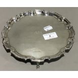 A small silver salver (10 troy ounces)