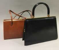 Two vintage handbags