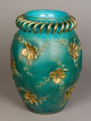 A large Deruta vase