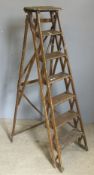 A vintage step ladder