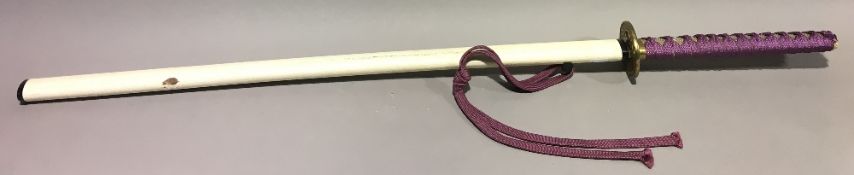 A wall piece Samurai sword