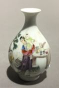A small Chinese Republican style vase