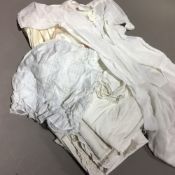 A quantity of Victorian Christening gowns