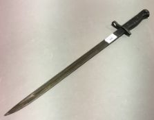 A pre WWI bayonet