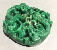 A jade pendant