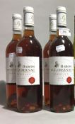 Baron De Lubernac Bordeaux Rose 2010,