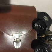 A pair of Carl Zeiss cased binoculars