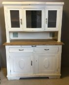 A 19th century Continental white painted dresser