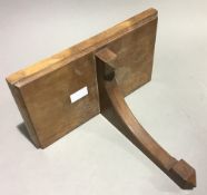 A Victorian wooden wall bracket - WITHDRAWN