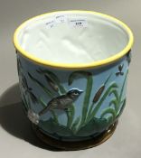 A majolica style jardiniere