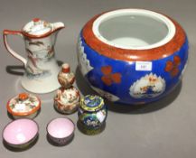 A small quantity of Oriental ceramics, etc.