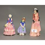Three Royal Doulton figurines