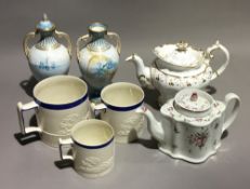 A quantity of English 19th century decorative china