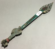 A Tibetan ceremonial dagger