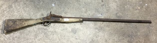 An antique musket