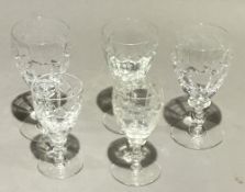 A large quantity of Webb Corbet cut crystal glass