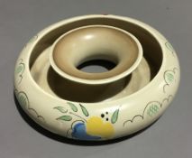 A Clarice Cliff posy vase