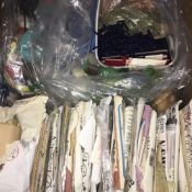 A quantity of vintage knitting/sewing patterns, etc.
