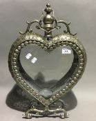 A heart shaped lantern