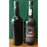 Dow's Vintage Port 1963 Single bottle; together with Thomas Peatling 1980 Vintage Port,