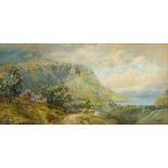 ARTHUR CROFT (1828-1893) British Arran Watercolour, signed, titled and dated 1868,