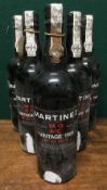 Martinez Gassiot & Co Lt 1985 Vintage Port Six bottles.