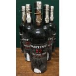 Martinez Gassiot & Co Lt 1985 Vintage Port Six bottles.