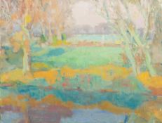 FRANK SCARLETT (1900-1978) Irish (AR) Autumn, Lyston Oil on canvas,
