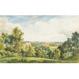 ROBERT GIBBS (19th century) British Roselyn Castle Watercolour, signed, dated,