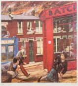 CAREL WEIGHT (1908-1997) British (AR) The Day of Doom Limited edition print, signed,