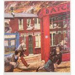 CAREL WEIGHT (1908-1997) British (AR) The Day of Doom Limited edition print, signed,