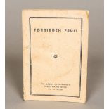 Forbidden Fruit An erotic manuscript,