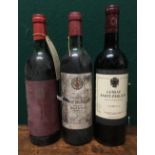 Chateau de May 1972 Single bottle; together with Chateau des Tuileries 1971,