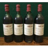 Chateau Lafitte Premiers Cotes de Bordeaux 1978 Four bottles.