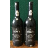 Dow's 1988 Quinta Do Bomfim Vintage Port Two bottles. (2) CONDITION REPORTS: Good.