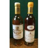 Chateau Coutet Premier Cru Classe Sauternes-Barsac 1997 Single half bottle;