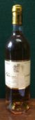 Chateau Suduirant Sauternes 1997 Single bottle. CONDITION REPORTS: Good.