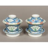 A pair of "Imperial" Chinese porcelain bowls,