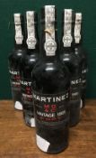 Martinez Gassiot & Co Ltd 1985 Vintage Port Six bottles.