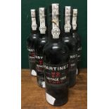 Martinez Gassiot & Co Ltd 1985 Vintage Port Six bottles.