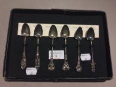 A set of Australian silver teaspoons