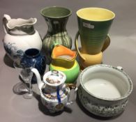 A quantity of china and glass,