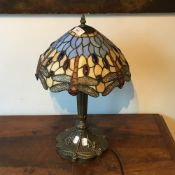 A Tiffany style lamp