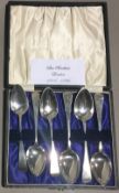 A set of six teaspoons by Lias Brothers (1814-1836),