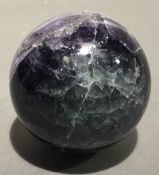 A fluorspar ball