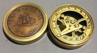 A Mary Rose compass