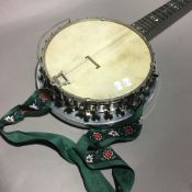 A Windsor Regular No 1 Tenor banjo,