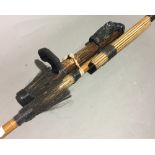 A carved blow pipe
